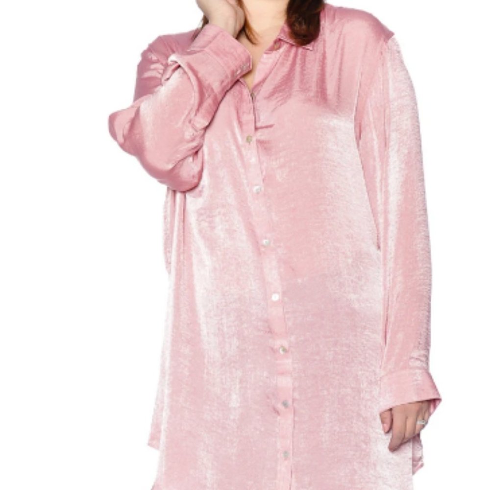 Pink Silk Tunic